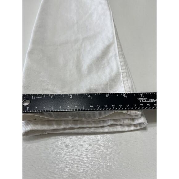 LEVI'S Silver Tab Women's 29x32 Size 8 White Denim Baggy Loose Fit Y2K USA‎ 90’s - Picture 9 of 12